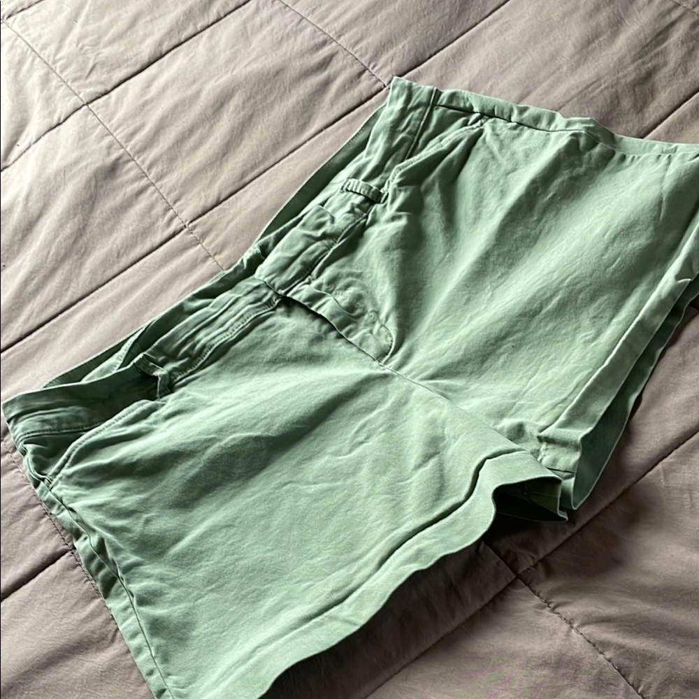 Women's Green Shorts
